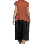 Pleats Please Issey Miyake Plissee Top kupfer