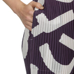 Issey Miyake Plissee Hose blau weiß