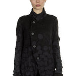 Y's Yohji Yamamoto Damen Avantgarde Strickjacke schwarz