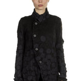 Y's Yohji Yamamoto Damen Avantgarde Strickjacke schwarz