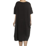 Y's Yohji Yamamoto Damen Avantgarde T-Shirt-Kleid schwarz