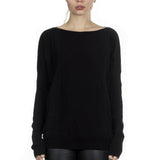 Sarah Pacini Oversized Pullover schwarz