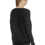 Sarah Pacini Oversized Pullover schwarz
