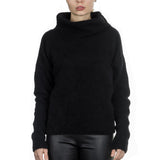 Sarah Pacini Rollkragen Pullover schwarz