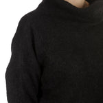 Sarah Pacini Rollkragen Pullover schwarz