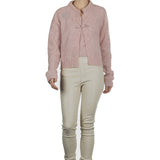 Sarah Pacini Damen Strickjacke rose