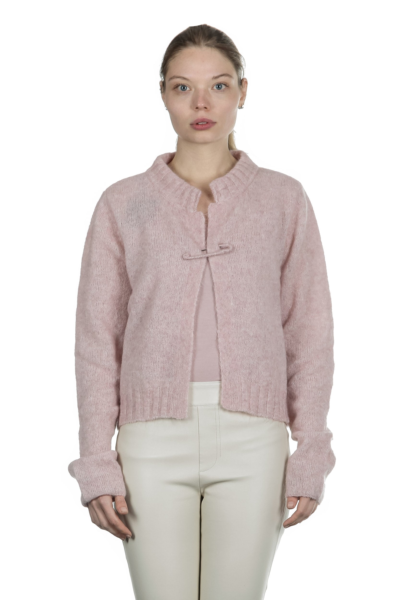 Sarah Pacini Damen Strickjacke rose