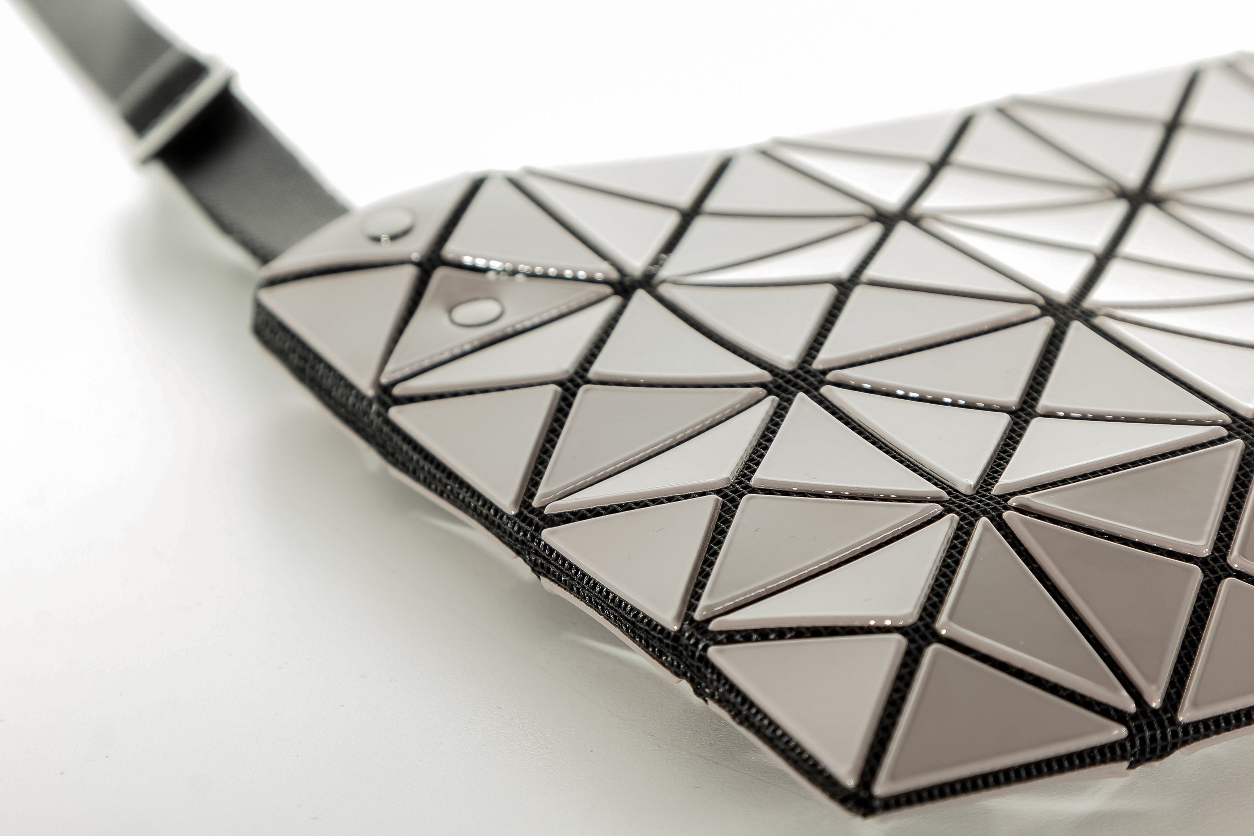 BAO BAO ISSEY MIYAKE  SMALL SHOULDER BAG taupe