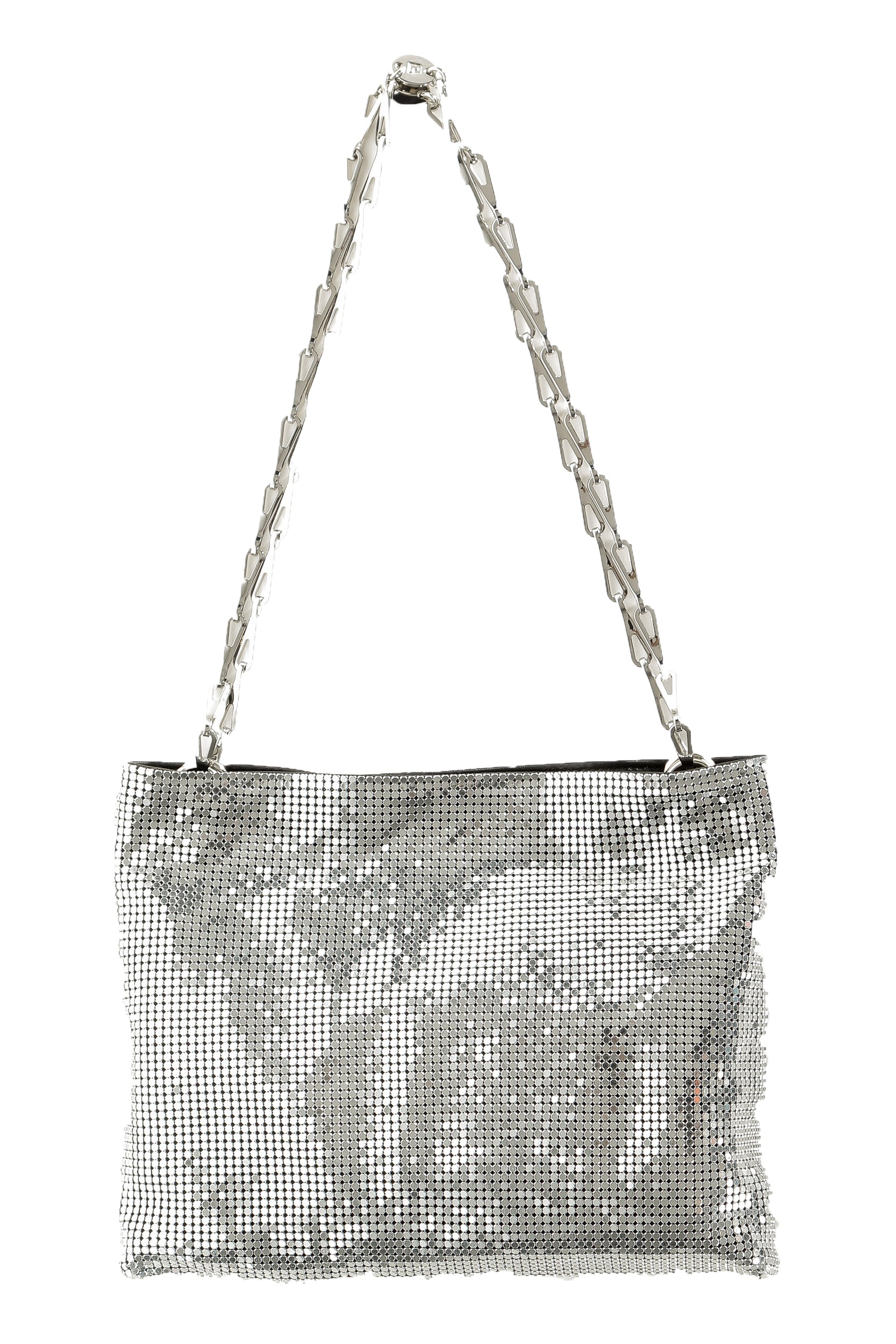 Paco Rabanne Pixel 1969 Umhängetasche silber