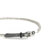NANNI Metall Kettengürtel in silber