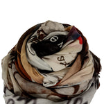 Faliero Sarti Baumwoll Tuch HAPPINESS multicolour