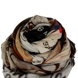 Faliero Sarti Baumwoll Tuch HAPPINESS multicolour