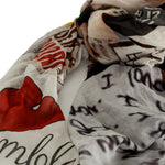 Faliero Sarti Baumwoll Tuch HAPPINESS multicolour