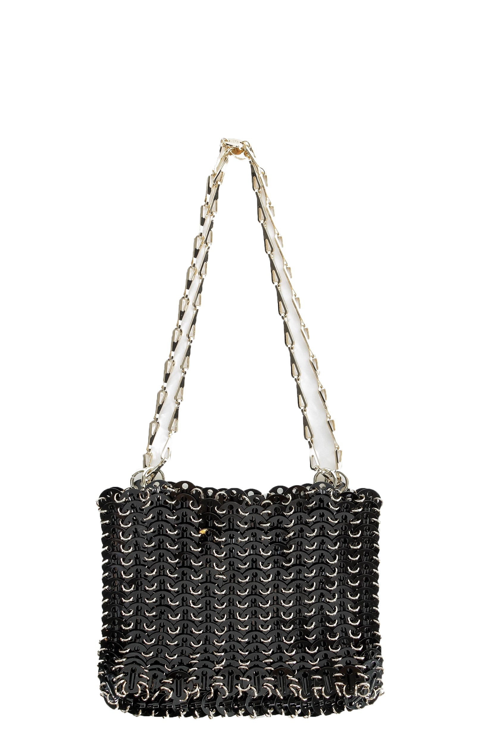 Paco Rabanne 1969 Onyx Black Umhängetasche gold/schwarz