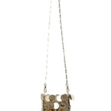 Paco Rabanne Sparkle Mini Umhängetasche light gold