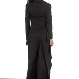 Yohji Yamamoto Damen Avantgarde Blazer schwarz