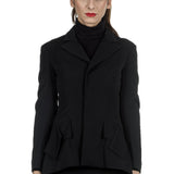 Yohji Yamamoto Damen Avantgarde Blazer schwarz