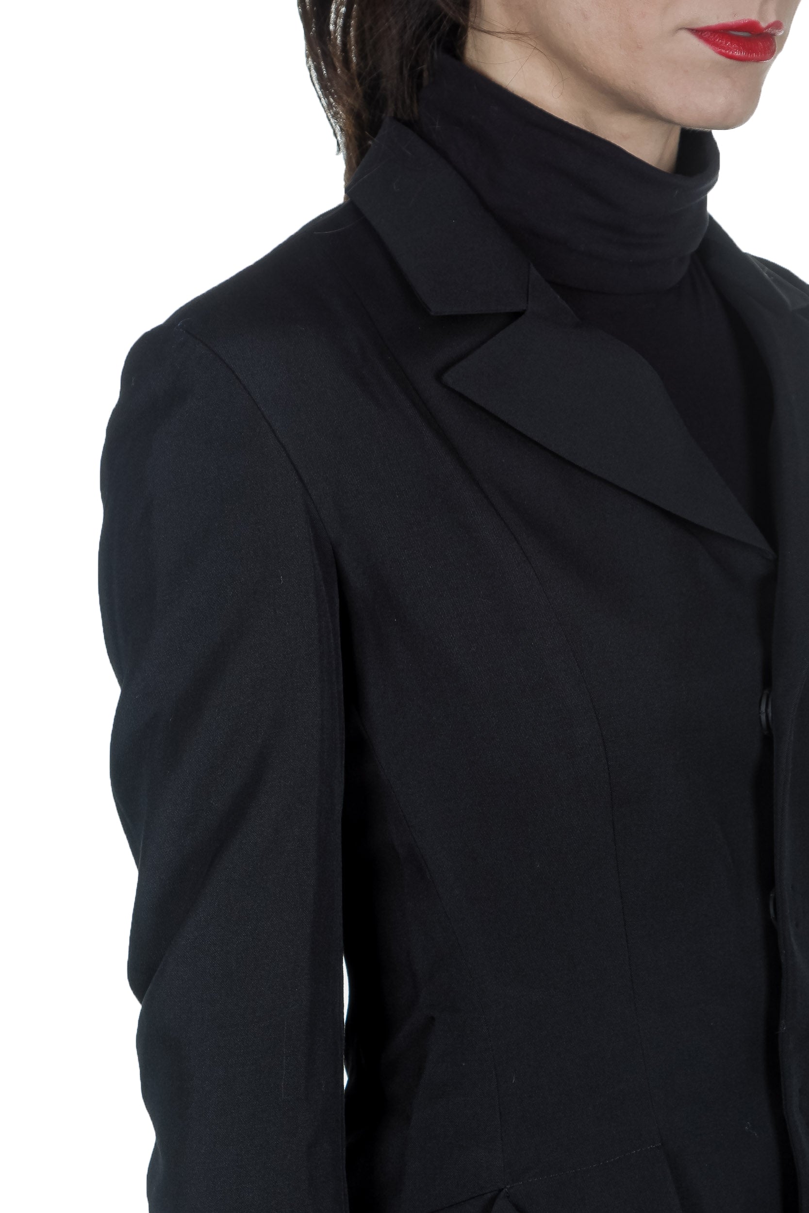Yohji Yamamoto Damen Avantgarde Blazer schwarz