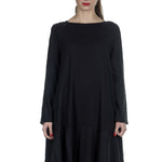 Apuntob Damen Avantgarde Kleid schwarz