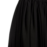 Comme Des Garçons Damen Rock mit Stretchbund schwarz 