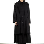 Apuntob Damen Avantgarde Maxirock schwarz