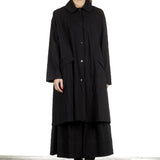 Apuntob Damen Avantgarde Maxirock schwarz