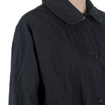 Apuntob Damen Avantgarde Oversized Mantel schwarz