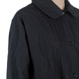 Apuntob Damen Avantgarde Oversized Mantel schwarz