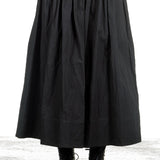 Apuntob Damen Avantgarde Maxirock schwarz