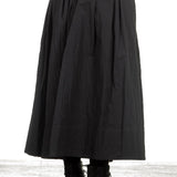 Apuntob Damen Avantgarde Maxirock schwarz