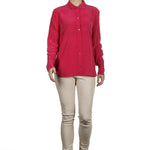 Equipment Seidenbluse magenta