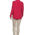 Equipment Seidenbluse magenta