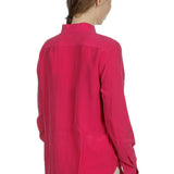 Equipment Seidenbluse magenta