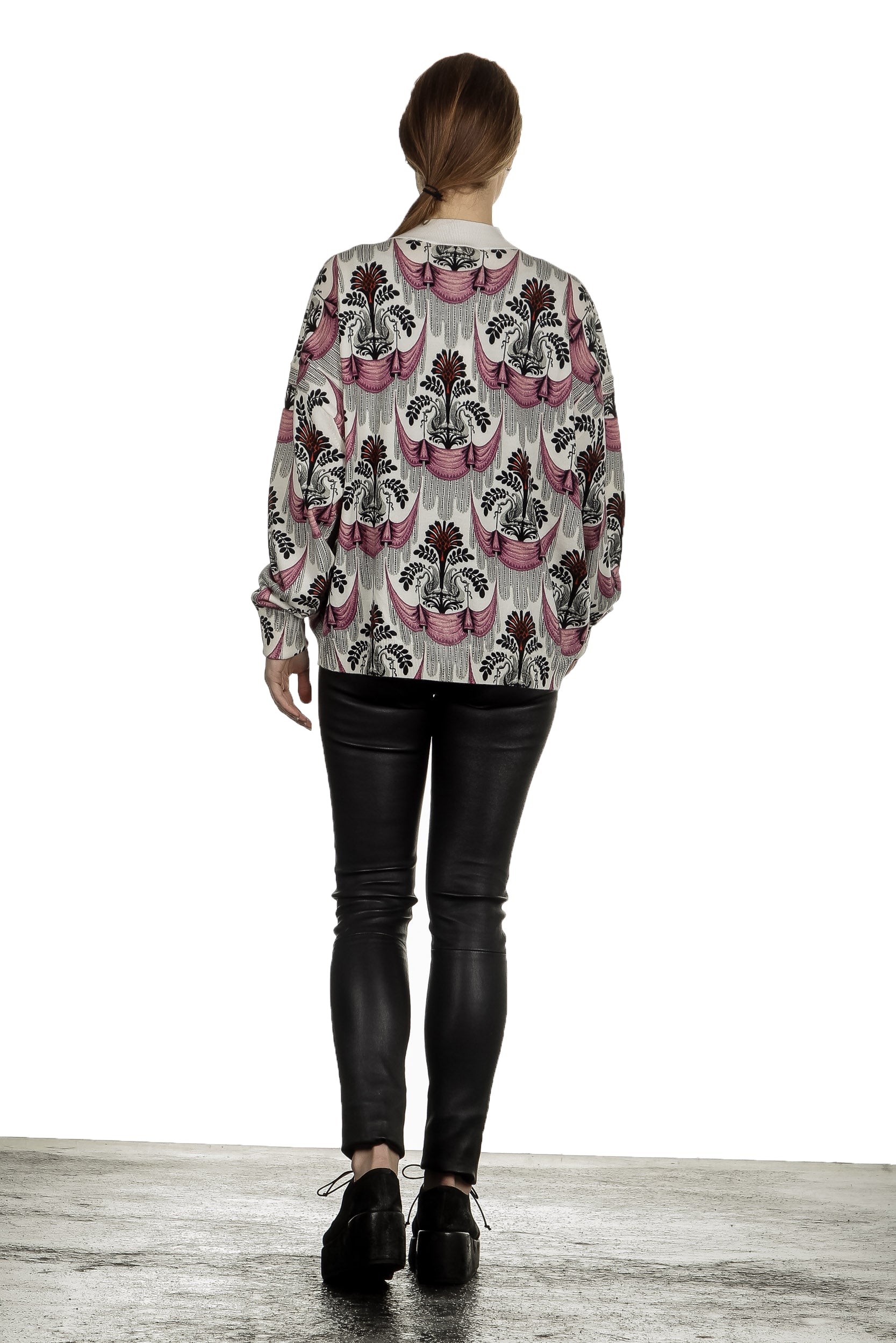 Paco Rabanne Damen Pullover mit Print multicolor