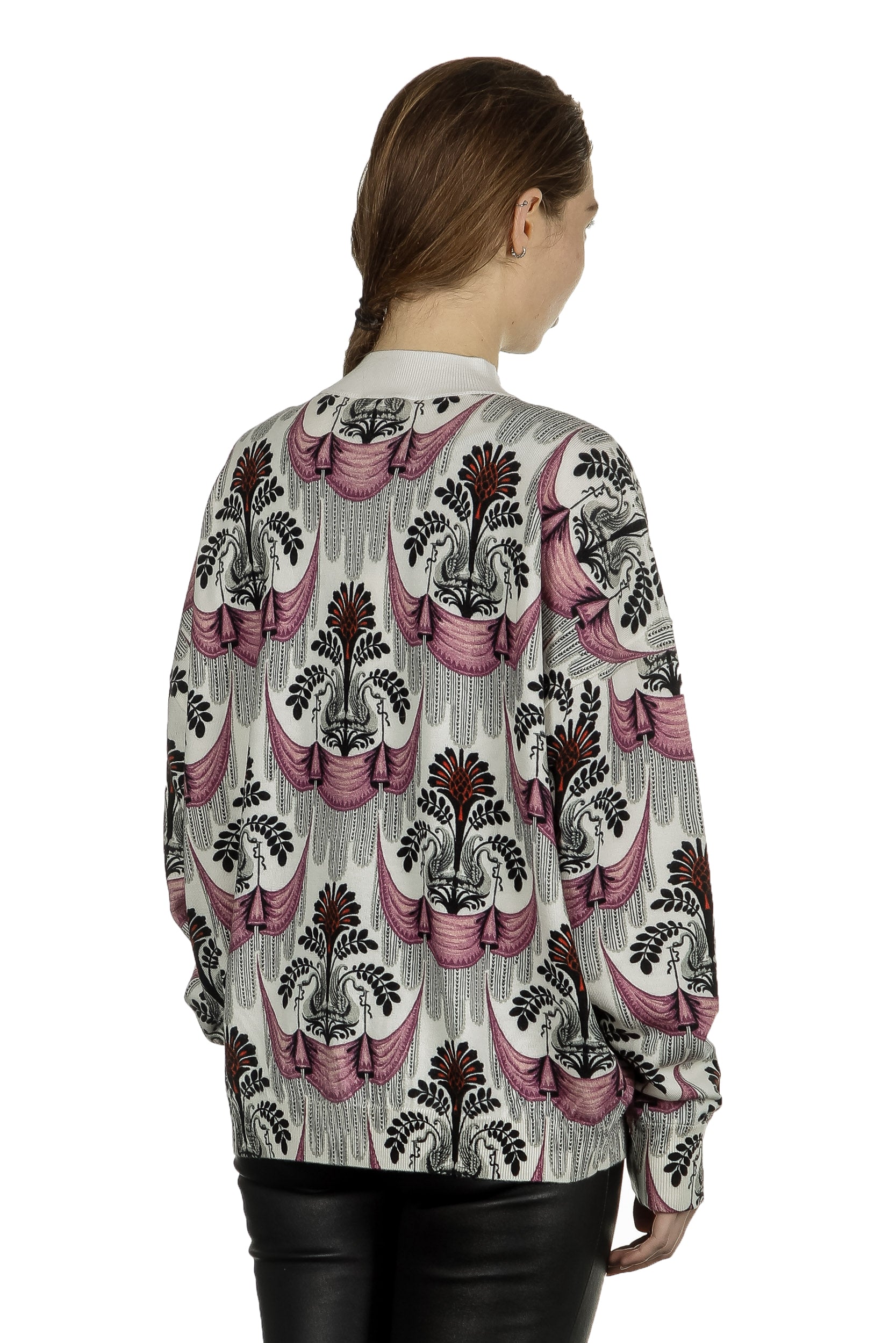Paco Rabanne Damen Pullover mit Print multicolor