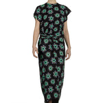 Paco Rabanne Damen Maxikleid mit Blumen-Print multicolor