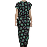 Paco Rabanne Damen Maxikleid mit Blumen-Print multicolor