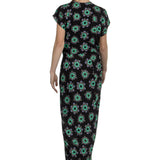 Paco Rabanne Damen Maxikleid mit Blumen-Print multicolor