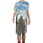 Paco Rabanne Damen LOSE YOURSELF T-Shirt blau