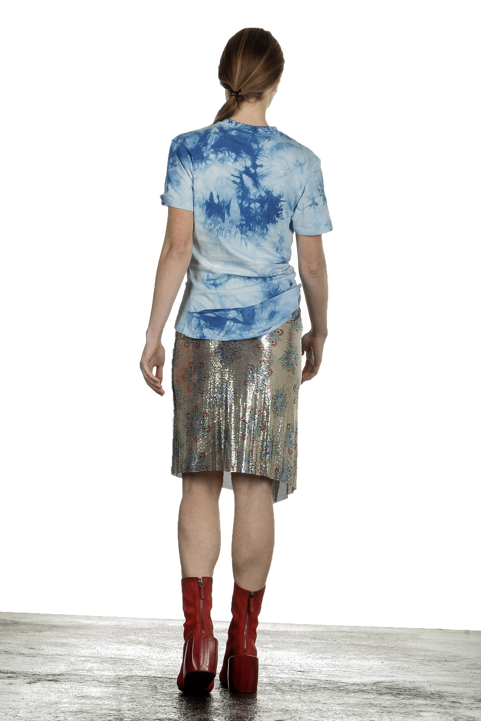 Paco Rabanne Damen LOSE YOURSELF T-Shirt blau