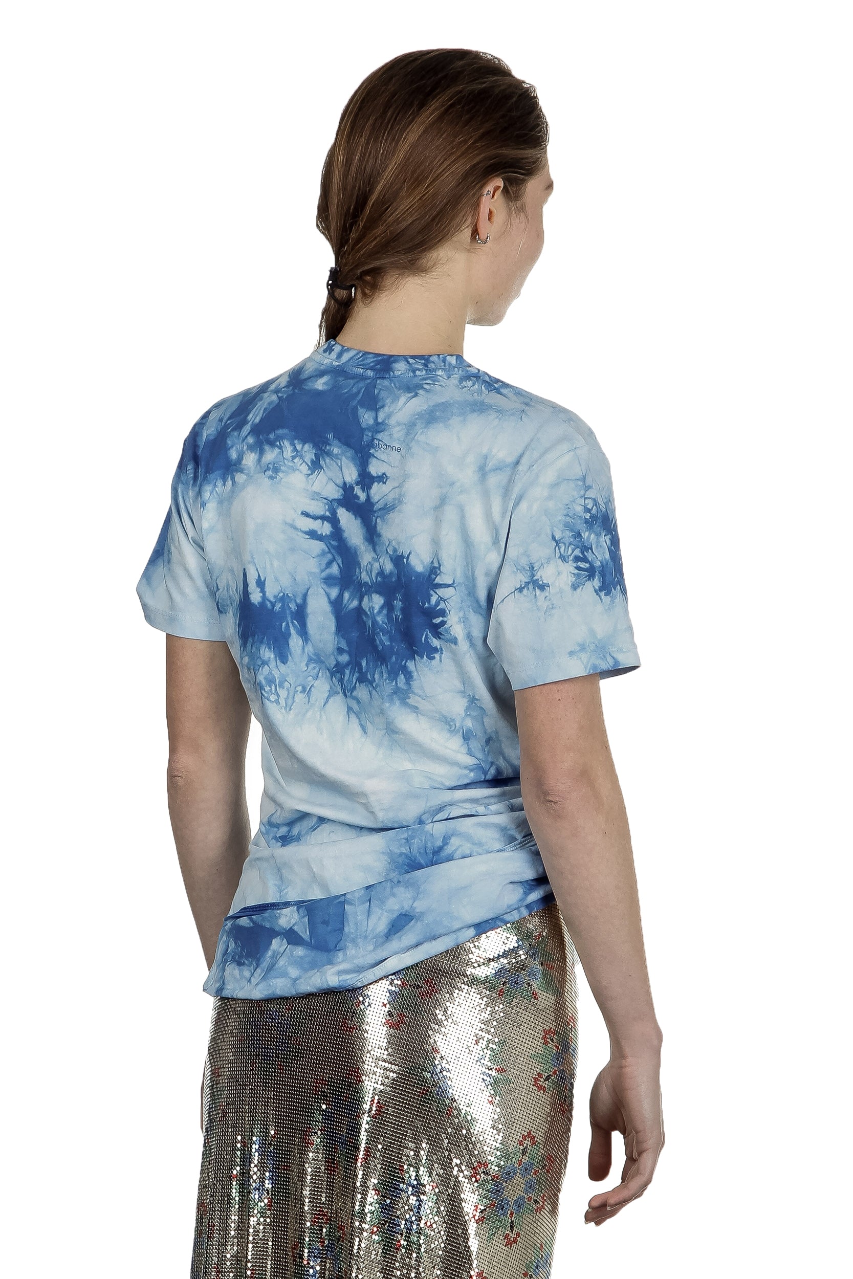 Paco Rabanne Damen LOSE YOURSELF T-Shirt blau