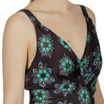 Paco Rabanne Damen Maxikleid mit Blumen-Print multicolor