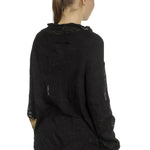 Y's Yohji Yamamoto Damen Avantgarde Cardigan im Oversized-Look schwarz gold