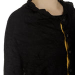 Y's Yohji Yamamoto Damen Avantgarde Cardigan im Oversized-Look schwarz gold