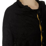 Y's Yohji Yamamoto Damen Avantgarde Cardigan im Oversized-Look schwarz gold