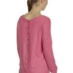The Swiss Label Damen Langarm Shirt fuchsia
