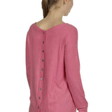 The Swiss Label Damen Langarm Shirt fuchsia