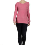 The Swiss Label Damen Langarm Shirt fuchsia