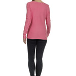 The Swiss Label Damen Langarm Shirt fuchsia