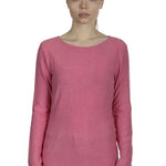 The Swiss Label Damen Langarm Shirt fuchsia